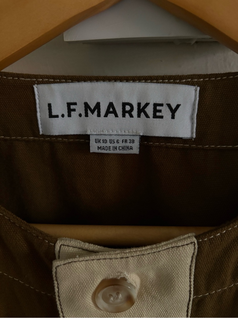 LF Markey Two Tone Button Up Shirt/Jacket - Picture 3 of 6